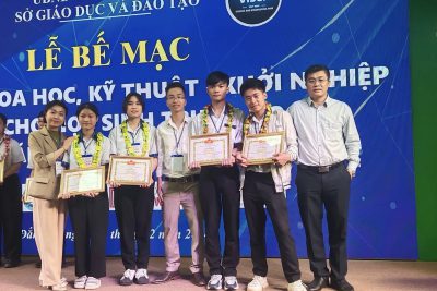 Kết quả tham gia Cuộc thi KHKT – khởi nghiệp cho HS THPT cấp tỉnh năm học 2023-2024