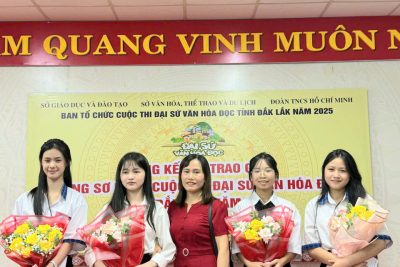 LỄ TỔNG KẾT VÀ TRAO GIẢI VÒNG SƠ KHẢO CUỘC THI ĐẠI SỨ VĂN HÓA ĐỌC TỈNH ĐẮK LẮK NĂM 2025