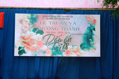 Lễ Tri ân và trưởng thành của HS khóa 10 (2016-2019)