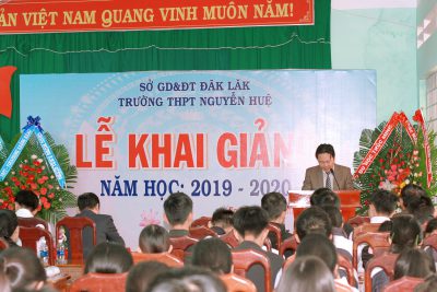 Lễ khai giảng năm học 2019 – 2020