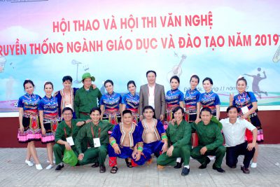 Phần dự thi Hội diễn văn nghệ truyền thống ngành giáo dục tỉnh Đăk Lăk năm 2019