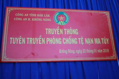 Hoạt động tuyên truyền về tác hại ma túy và tội phạm Ma túy tuổi thành niên.