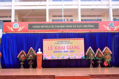 Lễ khai giảng năm học 2020 – 2021 và chào đón Học sinh lớp 10 (Khóa 14)