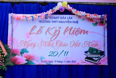 Lễ mittinh kỉ niệm 36 năm ngày nhà giáo Việt Nam 20-11-2018