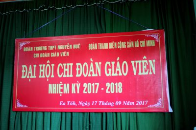 Đại hội Chi đoàn Giáo viên nhiệm kỳ 2017 – 2018
