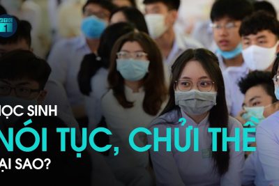 Sản phẩm truyền thông “Chung tay đẩy lùi vấn nạn nói tục, chửi thề của học sinh”