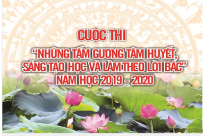 Cuộc thi các tấm gương Tâm huyết và sáng tạo trong học tập và làm theo lời Bác 2020