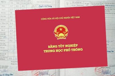 Trả bằng Tốt nghiệp THPT cho HS K14 (tốt nghiệp năm 2023)
